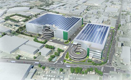 プロロジス/千葉市で6.7万m2の物流施設着工、100棟目へカウントダウン 20190612prologis1 500x304 - プロロジス/千葉市で6.7万m2の物流施設着工、100棟目へカウントダウン