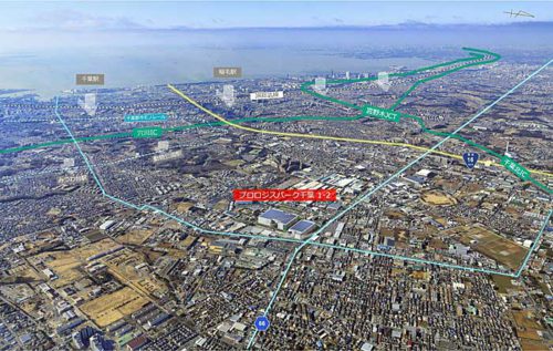 プロロジス/千葉市で6.7万m2の物流施設着工、100棟目へカウントダウン 20190612prologis3 500x317 - プロロジス/千葉市で6.7万m2の物流施設着工、100棟目へカウントダウン