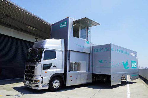 20190613homelogi2 500x334 - ホームロジ／トラックが納品訓練施設に変身、全国へ研修機会提供