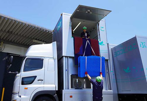20190613homelogi8 500x346 - ホームロジ／トラックが納品訓練施設に変身、全国へ研修機会提供