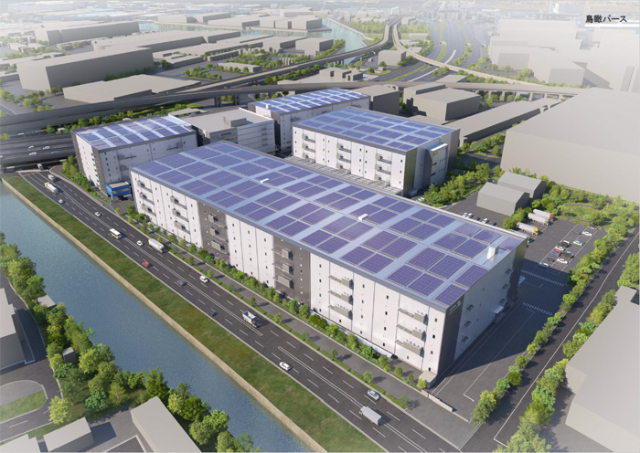NTTロジスコ/千葉県市川市で5.7万m2の物流センターを2020年3月竣工 20190621ntt2 - NTTロジスコ/千葉県市川市で5.7万m2の物流センターを2020年3月竣工