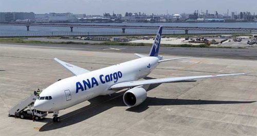 20190702ana 500x265 - ANA／大型貨物専用機ボーイング777F型機が就航
