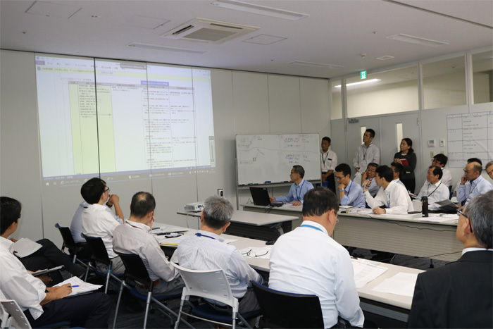 NTTロジスコ/大規模災害を想定した危機管理演習を実施 20190703nttlogi2 - NTTロジスコ/大規模災害を想定した危機管理演習を実施
