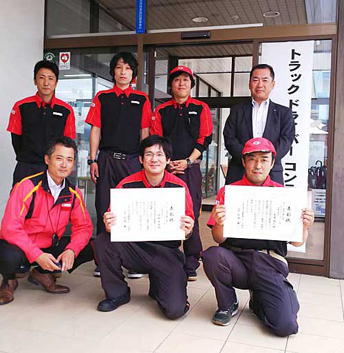 SBSフレックネット/長野県トラック協会主催のドラコンで2名入賞 20190710sbs2 500x513 - SBSフレックネット/長野県トラック協会主催のドラコンで2名入賞