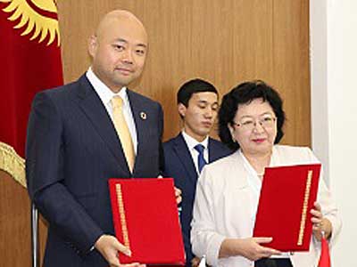 JICA/キルギスの物流円滑化へ、17.8億円の無償資金贈与契約 20190718jica - JICA/キルギスの物流円滑化へ、17.8億円の無償資金贈与契約
