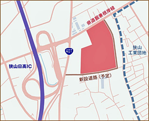 狭山市/埼玉県の狭山工業団地内に10.36万m2の物流施設を開発 20190719tokyuf3 500x407 - 狭山市/埼玉県の狭山工業団地内に10.36万m2の物流施設を開発