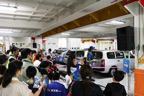 日本郵船/横浜「うみ博」で巨大自動車船内部を一般公開 20190723nyk3 500x334 - 日本郵船/横浜「うみ博」で巨大自動車船内部を一般公開