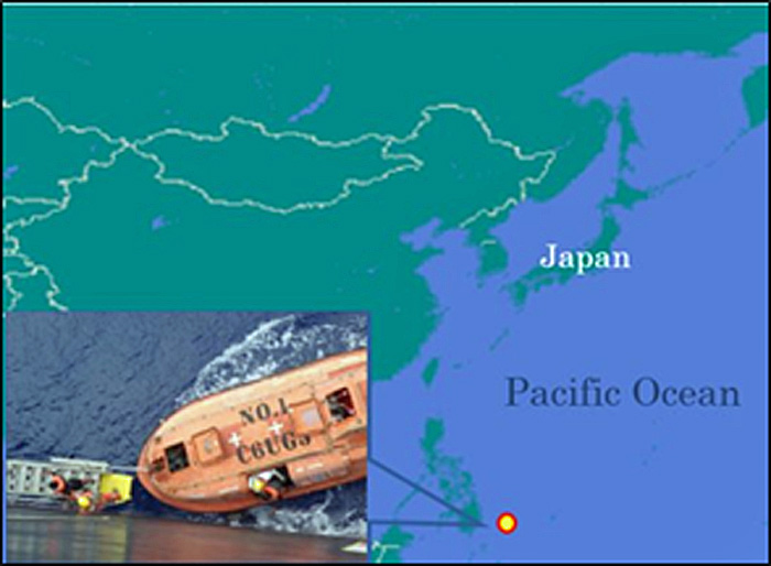 商船三井/運航のLNG船がフィリピン沖で漂流者4名を救助 20190726mol1 - 商船三井/運航のLNG船がフィリピン沖で漂流者4名を救助