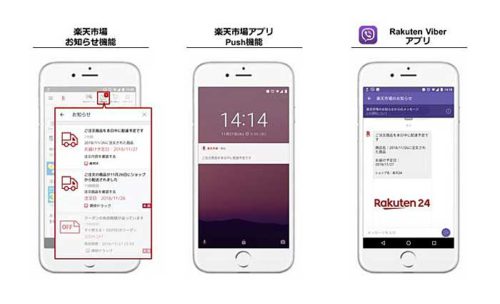 楽天/楽天市場の配送追跡通知機能で佐川急便と連携 20190729rakuten 500x304 - 楽天/楽天市場の配送追跡通知機能で佐川急便と連携