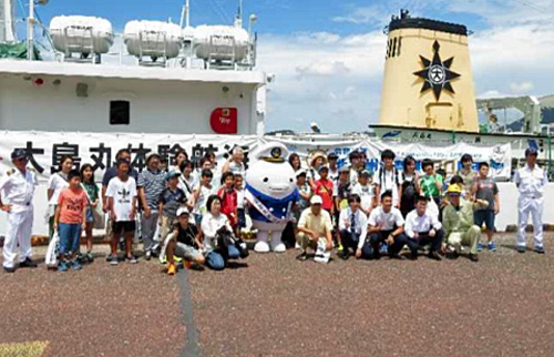 20190821sensyu3 - 日本船主協会／海運の認知度向上へ、北九州市・下関市で体験航海