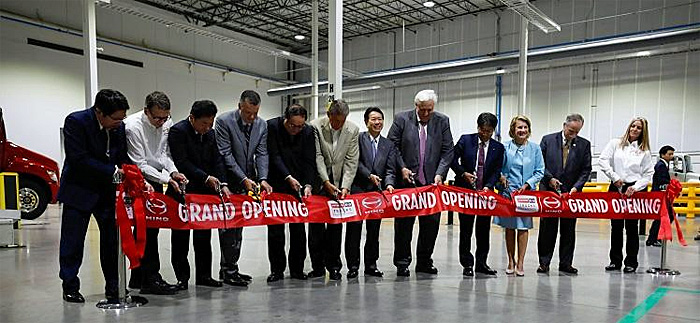 日野自動車/米国ウェストバージニア新工場を開所 20190822hino - 日野自動車/米国ウェストバージニア新工場を開所