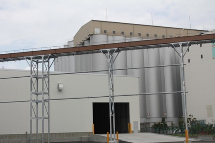 日本製粉/千葉工場にふすまバラ出荷設備竣工 20190823nippn - 日本製粉/千葉工場にふすまバラ出荷設備竣工