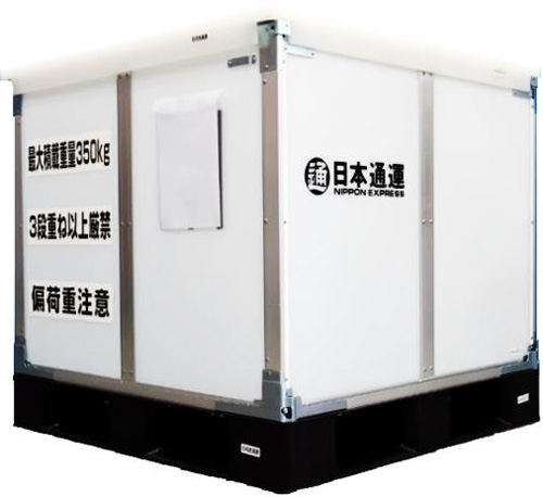 日通/多様化する物流ニーズ に対応、新器材を開発 20190823nittsu1 - 日通/多様化する物流ニーズ に対応、新器材を開発