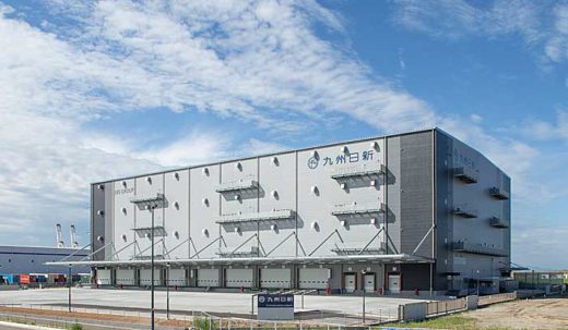 日新/福岡市で子会社が2.2万m2の2温度帯倉庫竣工 20190905nisshin21 520x303 - 日新/福岡市で子会社が2.2万m2の2温度帯倉庫竣工