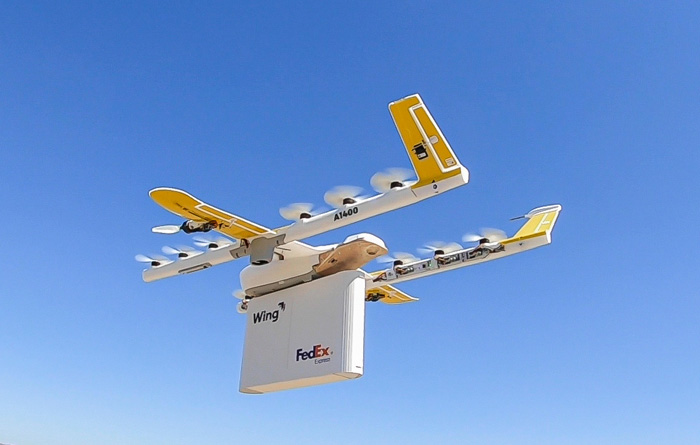 フェデックス/ドローン宅配現実的に、実証実験計画発表 20190924fedex - フェデックス/ドローン宅配現実的に、実証実験計画発表