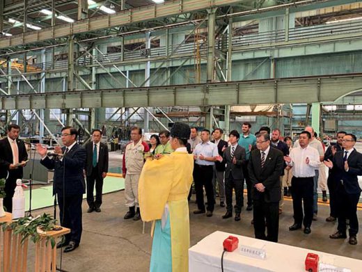 日本郵船/自動車専用LNG船の建造に着手 20190924nyk 520x391 - 日本郵船/自動車専用LNG船の建造に着手