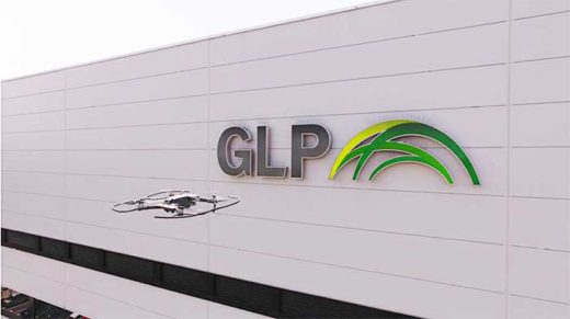 20190926glp 520x291 - 日本GLP／物流施設の点検・BCP対策にドローン、流山で導入