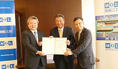 商船三井/「帆」を持つ大型商船、2022年に運航開始 20191003mol1 - 商船三井/「帆」を持つ大型商船、2022年に運航開始
