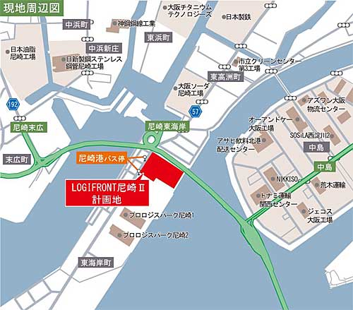 日鉄興和不動産/兵庫県尼崎市に10万m2の専用物流施設 20191003nittetsu1 - 日鉄興和不動産/兵庫県尼崎市に10万m2の専用物流施設