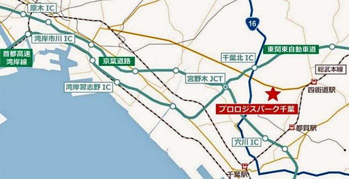 プロロジス/千葉市内陸部の希少な物流適地に14.7万m2の施設竣工 20191007prologis2 - プロロジス/千葉市内陸部の希少な物流適地に14.7万m2の施設竣工