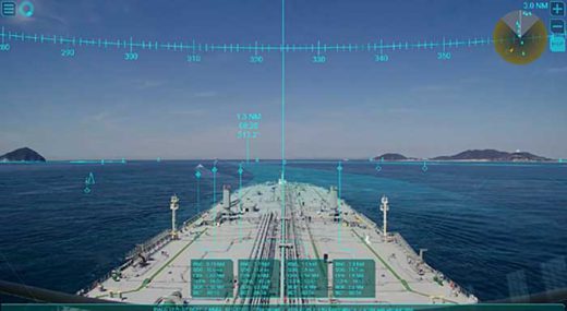 20191017mol 520x285 - 商船三井／ドバイでAR航海情報表示システム紹介