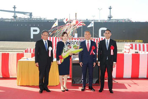 20191017nyk 520x347 - 日本郵船／新造VLGC「LILY PROMENADE」と命名