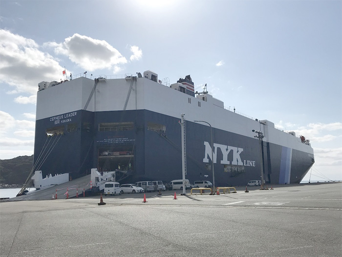 日本郵船/マツダの「自動車専用船見学会」に協力 20191106nyk2 - 日本郵船/マツダの「自動車専用船見学会」に協力