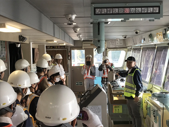 日本郵船/マツダの「自動車専用船見学会」に協力 20191106nyk3 - 日本郵船/マツダの「自動車専用船見学会」に協力