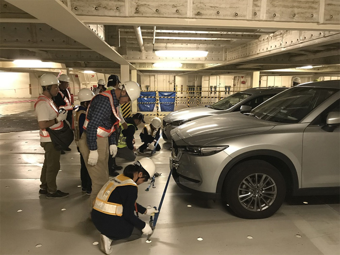 日本郵船/マツダの「自動車専用船見学会」に協力 20191106nyk5 - 日本郵船/マツダの「自動車専用船見学会」に協力