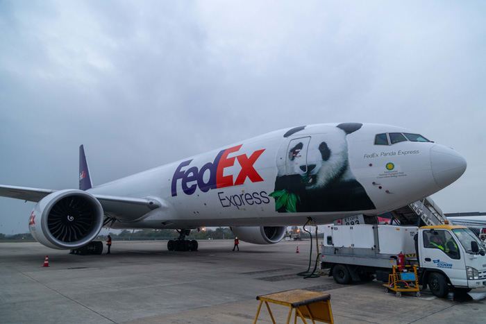 フェデックス/ジャイアントパンダを米国から中国に輸送 20191121fedex1 - フェデックス/ジャイアントパンダを米国から中国に輸送