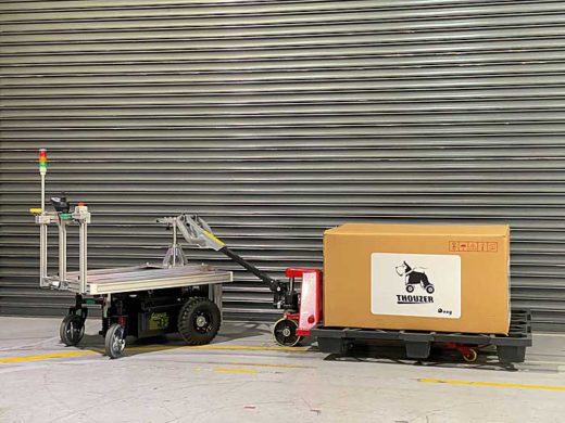 20191203doog 520x390 - Doog／運搬ロボットがパレット搬送に対応