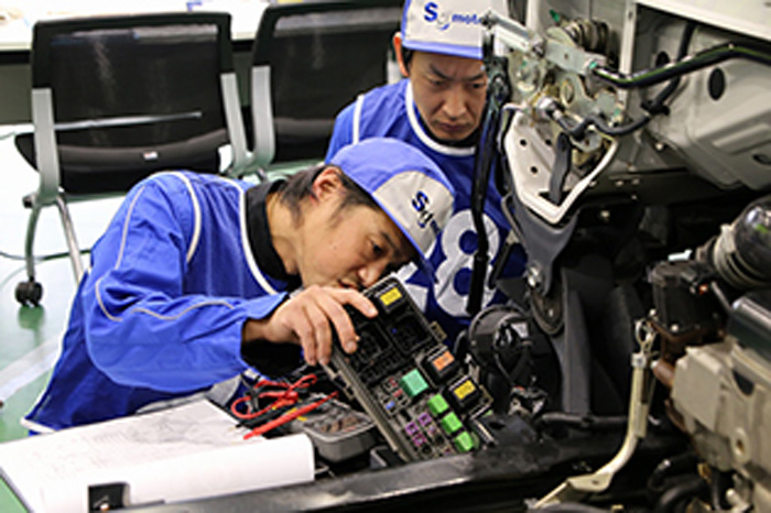 SGモータース/車両点検や診断技術、知識を競うコンテスト開催 20191204sgmoter1 - SGモータース/車両点検や診断技術、知識を競うコンテスト開催
