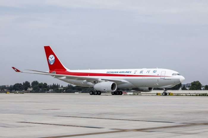 関西エアポート/四川航空が南通~関西~成都間の貨物定期便 20191209kansaia1 - 関西エアポート/四川航空が南通~関西~成都間の貨物定期便