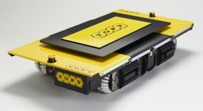 トピー工業/搬送支援AGVリモートを日通の物流現場に導入 20191219topy1 - トピー工業/搬送支援AGVリモートを日通の物流現場に導入