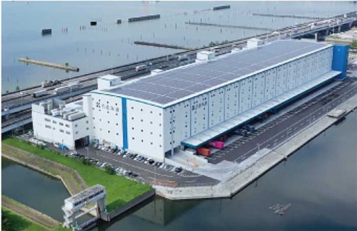 20191223meiko 520x337 - 名港海運／名古屋港の新物流施設、浸水時消防活動拠点に