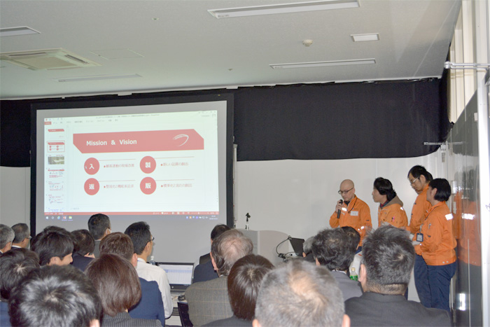 NTTロジスコ/137名参加、「物流センター改善報告会」を開催 20191224nttlogi - NTTロジスコ/137名参加、「物流センター改善報告会」を開催