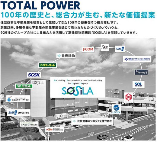 住友商事/国際物流総合展で最新物流施設を紹介 20200214sumisho 1 520x470 - 住友商事/国際物流総合展で最新物流施設を紹介