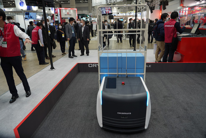 国際物流総合展/ハードはAGV、物流施設ではソリューション提案 20200219butsuryu4 - 国際物流総合展/ハードはAGV、物流施設ではソリューション提案
