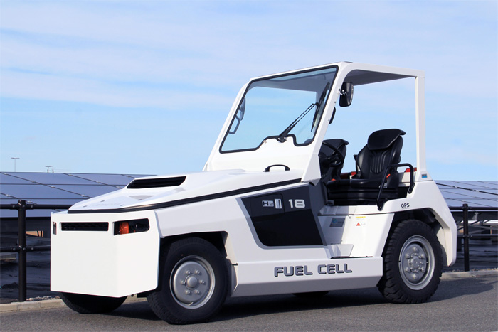 豊田自動織機/燃料電池トーイングトラクターで空港物流実証実験 20200225toyoda - 豊田自動織機/燃料電池トーイングトラクターで空港物流実証実験
