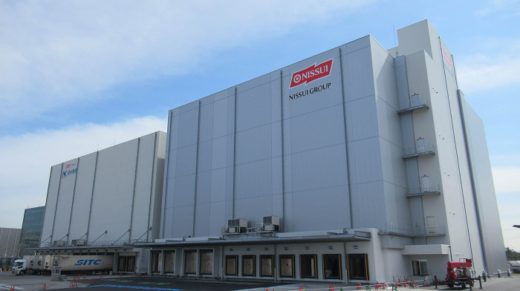 20200402nissui 520x291 - 日水物流／47億円投資、大阪舞洲物流センター2号棟が稼働