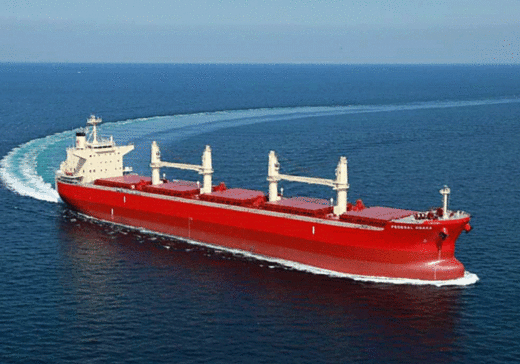 20200407mitsuies 520x364 - 三井E＆S造船／6万重量トン型ばら積み貨物運搬船を引渡し