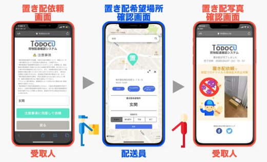 202004082071 520x316 - 207／置き配依頼アプリを全国の配送事業者へ無償提供
