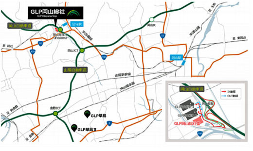 20200715glp3 520x311 - 日本GLP／岡山県総社市でマルチテナント型物流施設を開発