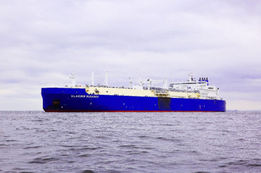 20200727mol1 520x346 - 商船三井／砕氷LNG船が北極海航路を経て東京湾・扇島に到着