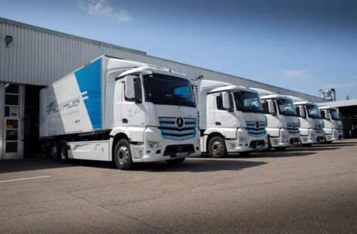 20200915daimler2 520x341 - ダイムラーAG／バッテリー式電動トラック等の走行距離700万㎞超