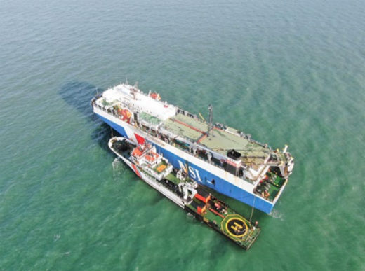 20200930nyk2 520x387 - 日本郵船／グループ会社運航船がマラッカ海峡で8名の人命救助