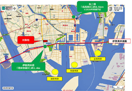 20201014daiwah2 520x360 - 大和ハウス／愛知県弥富市に21万m2のマルチ型物流施設着工