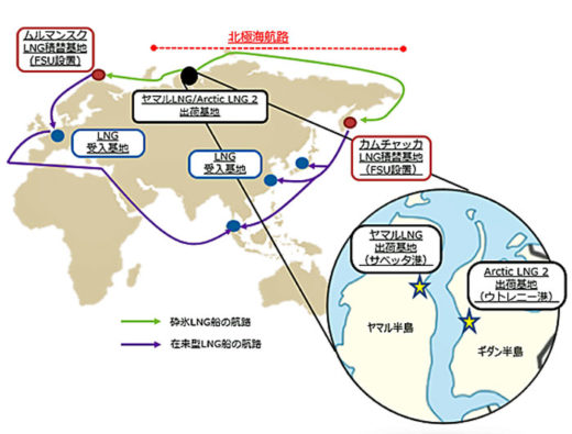 20201102mol1 520x395 - 商船三井／新造砕氷LNG船3隻の定期傭船契約を締結