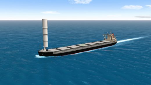 20201210mol 520x292 - 商船三井、東北電力／風力推進装置搭載船舶で初の輸送契約
