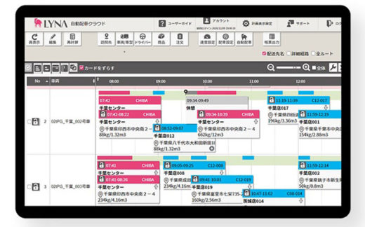 20210219lynalogi 520x324 - ライナロジクス／ワクチン輸送業者にAI自動配車システム無償提供